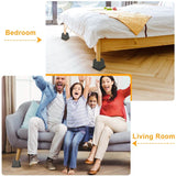 8-Pieces: Furniture Risers Home Improvement - Tophatter Daily Deals