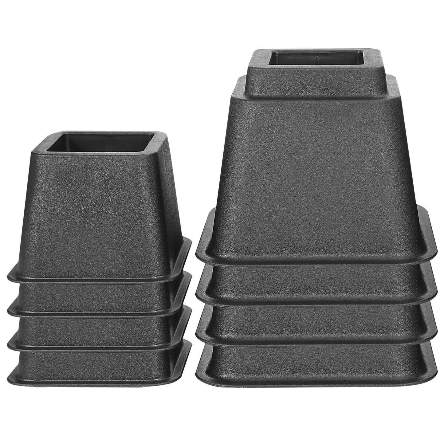 8-Pieces: Furniture Risers Home Improvement - Tophatter Daily Deals