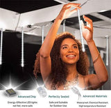 8-Pieces: Waterproof LED Meteor Shower Rain Lights String & Fairy Lights - Tophatter Daily Deals