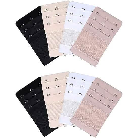 8-Pieces: Women's Lingerie Bra Extenders Women's Lingerie - Tophatter Daily Deals