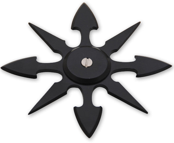 8 Point Weighted Throwing Star Black Shuriken HEAVY Knife-Star - Tophatter Daily Deals