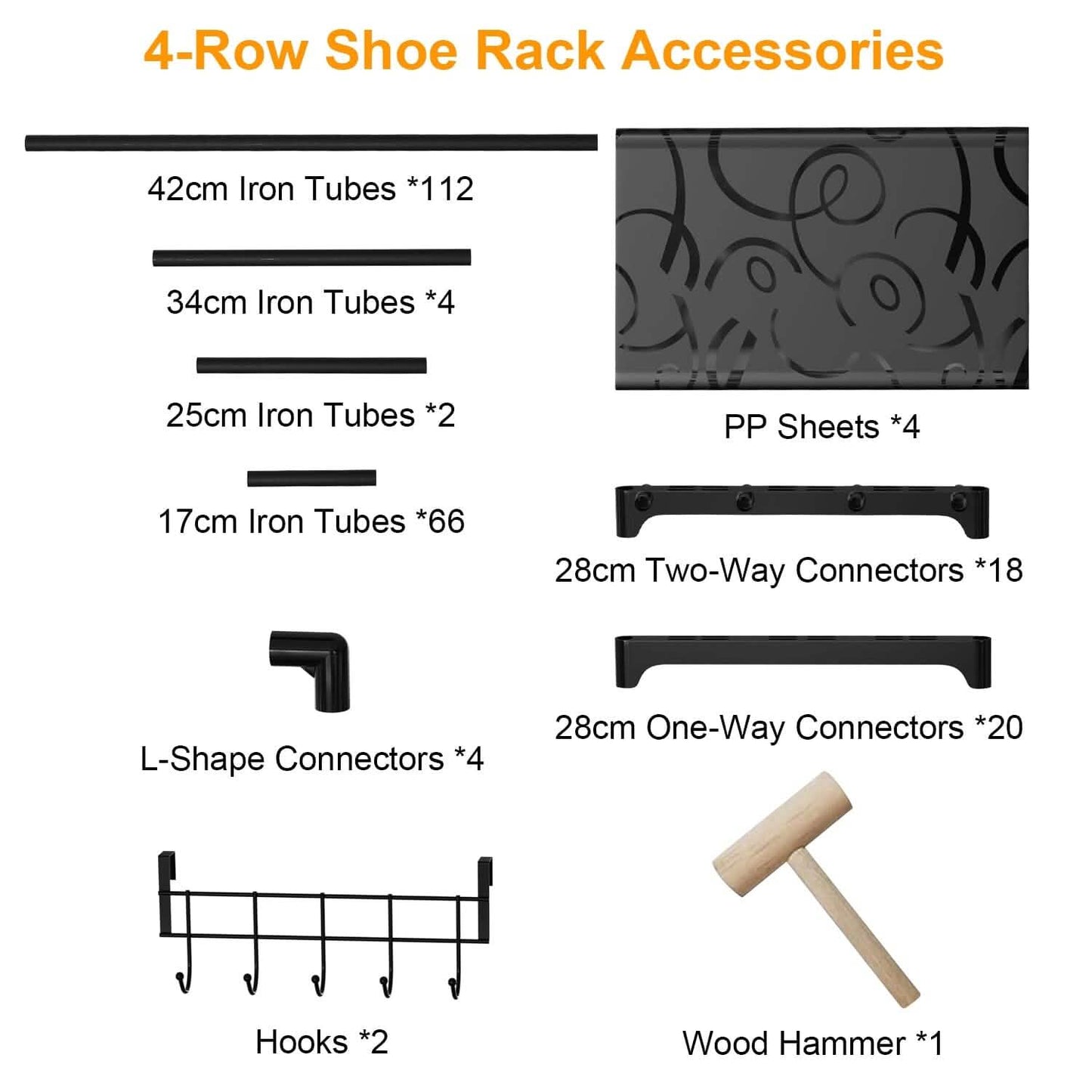 8-Tier Shoe Rack Metal Shoe Storage Shelf Storage & Organization - Tophatter Daily Deals