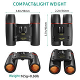 8 x 21 Small Pocket Binoculars Compact Outdoor Recreation - Tophatter Daily Deals