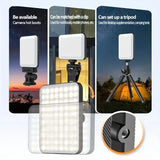 80 LED Clip-On Rechargeable Selfie Ring Light Indoor Lighting - Tophatter Daily Deals