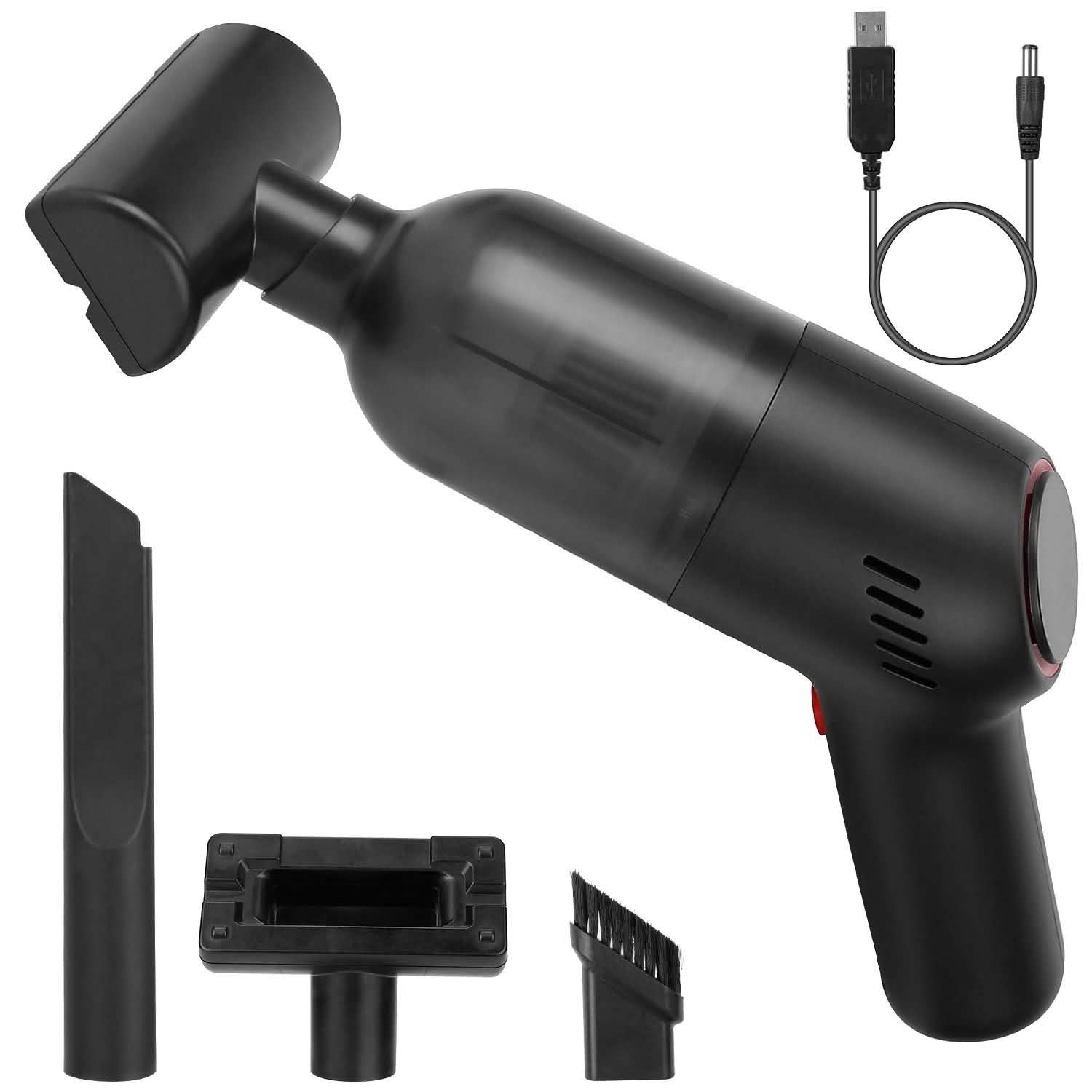 8000Pa Portable Handheld Vacuum Cleaner Household Appliances - Tophatter Daily Deals