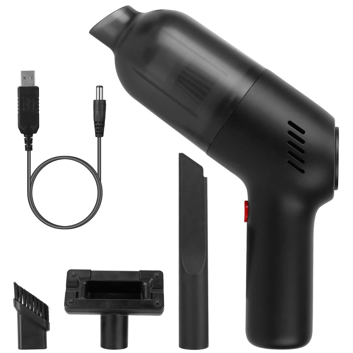 8000Pa Portable Handheld Vacuum Cleaner Household Appliances - Tophatter Daily Deals