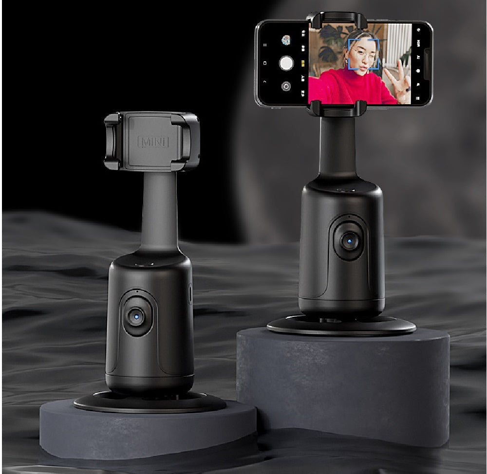360 Auto Face Tracking Gimbal AI Smart Gimbal Face Tracking Auto Phone Holder For Smartphone Video Vlog Live Stabilizer Tripod 4 - Tophatter Daily Deals