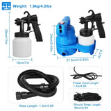 800ML Paint Spray Painter 650W Home Improvement - Tophatter Daily Deals