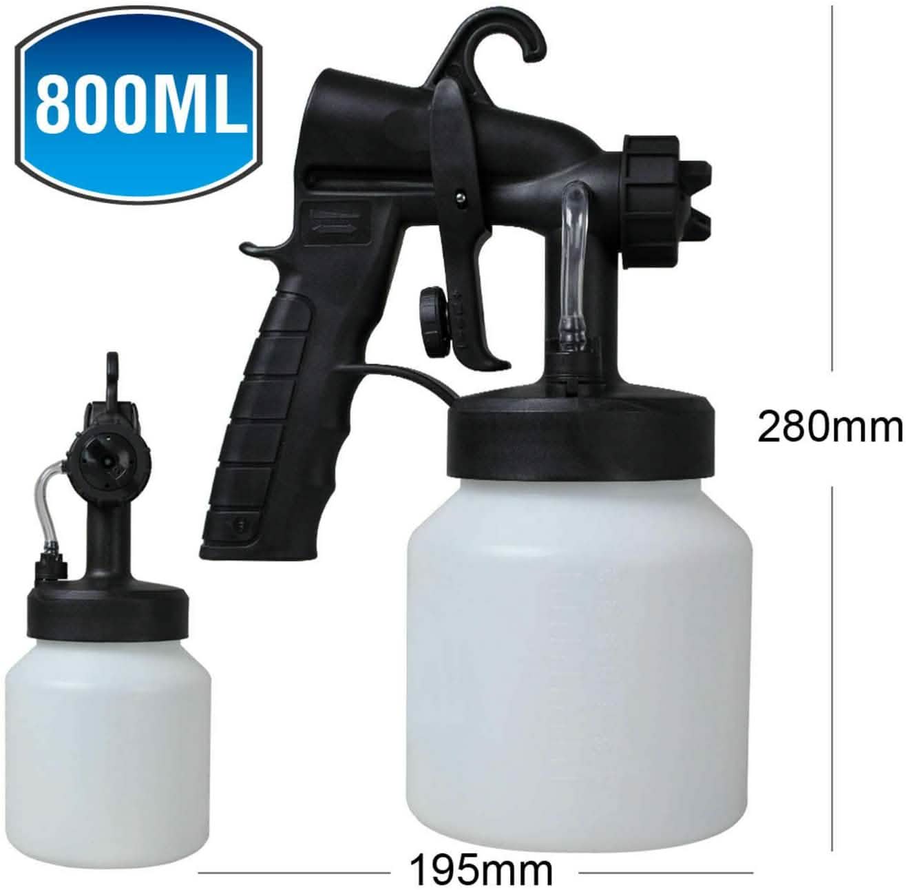 800ML Paint Spray Painter 650W Home Improvement - Tophatter Daily Deals