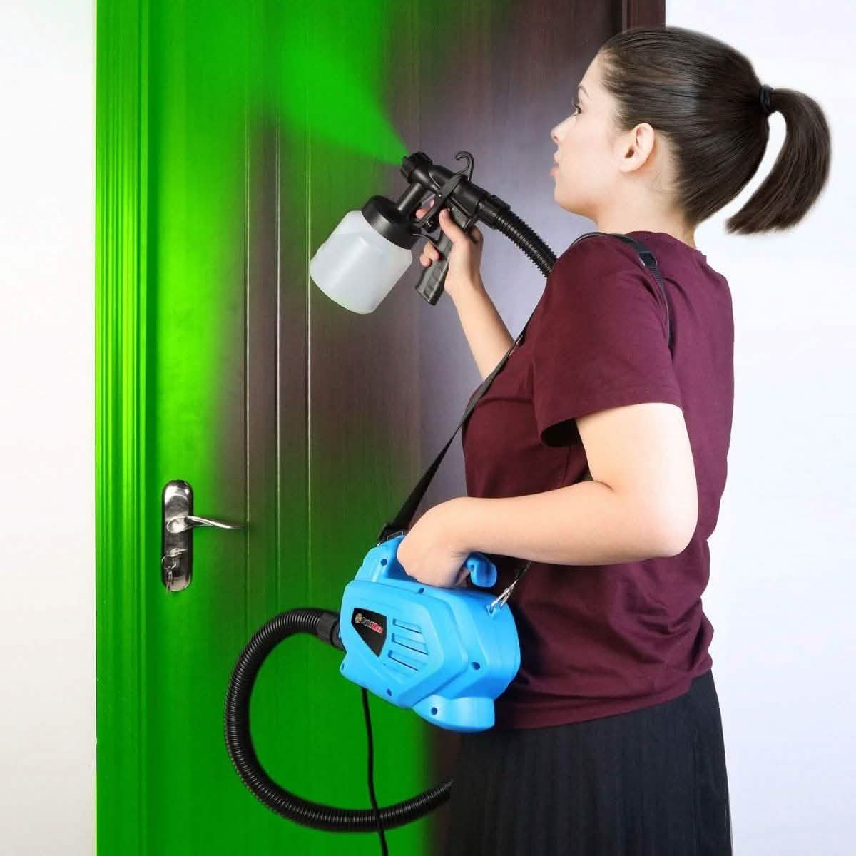 800ML Paint Spray Painter 650W Paint Sprayer Machine Home Improvement - Tophatter Daily Deals
