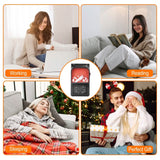 800w Plug-In Space Heater Wall Outlet with 360° Rotatable Plug Household Appliances - Tophatter Daily Deals