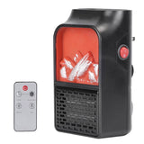 800w Plug-In Space Heater Wall Outlet with 360° Rotatable Plug Household Appliances - Tophatter Daily Deals