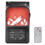 800w Plug-In Space Heater Wall Outlet with 360° Rotatable Plug Household Appliances - Tophatter Daily Deals