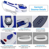 800W Portable Iron Garment Steamer Household Appliances - Tophatter Daily Deals