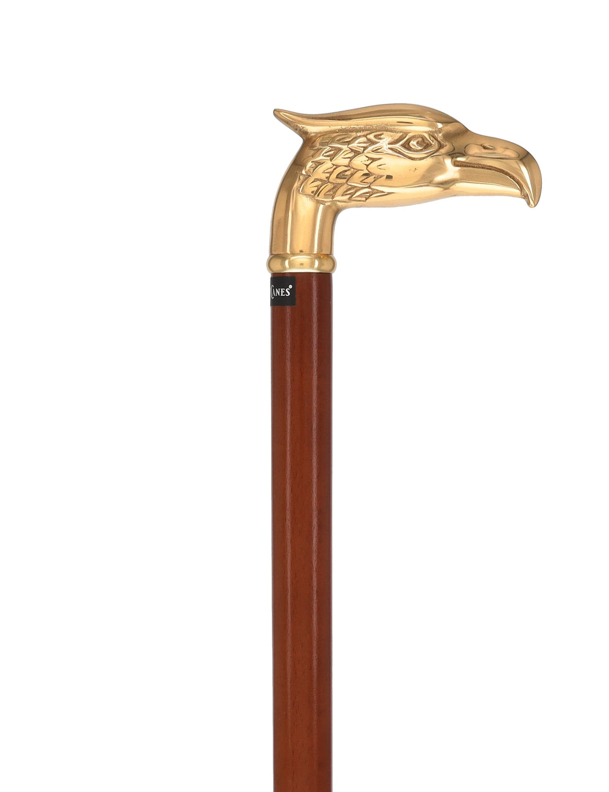 Premium Brass Eagle Handle Cane: Patriotic Design Bird Walking Canes - Tophatter Daily Deals