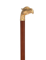 Premium Brass Eagle Handle Cane: Patriotic Design Bird Walking Canes - Tophatter Daily Deals