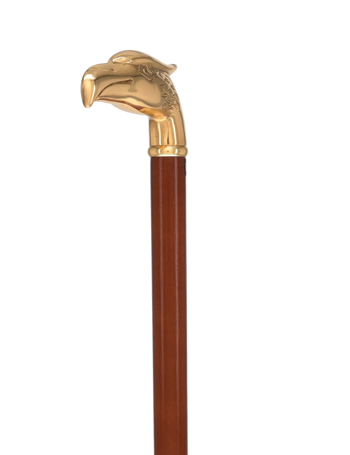 Premium Brass Eagle Handle Cane: Patriotic Design Bird Walking Canes - Tophatter Daily Deals