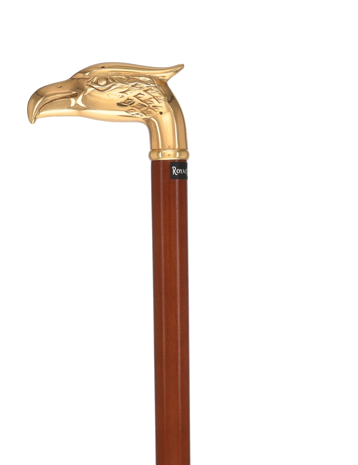 Premium Brass Eagle Handle Cane: Patriotic Design Bird Walking Canes - Tophatter Daily Deals