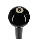 Genuine 8-Ball Handle Walking Stick: Black Beechwood & Brass Sports Walking Canes - Tophatter Daily Deals