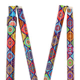Designer Chic Folding FashionStix Colorful Collage, Patterned Handle Folding Canes - Tophatter Daily Deals