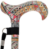 Designer Style FashionStix Majestic Style - Patterned Handle Folding Canes - Tophatter Daily Deals