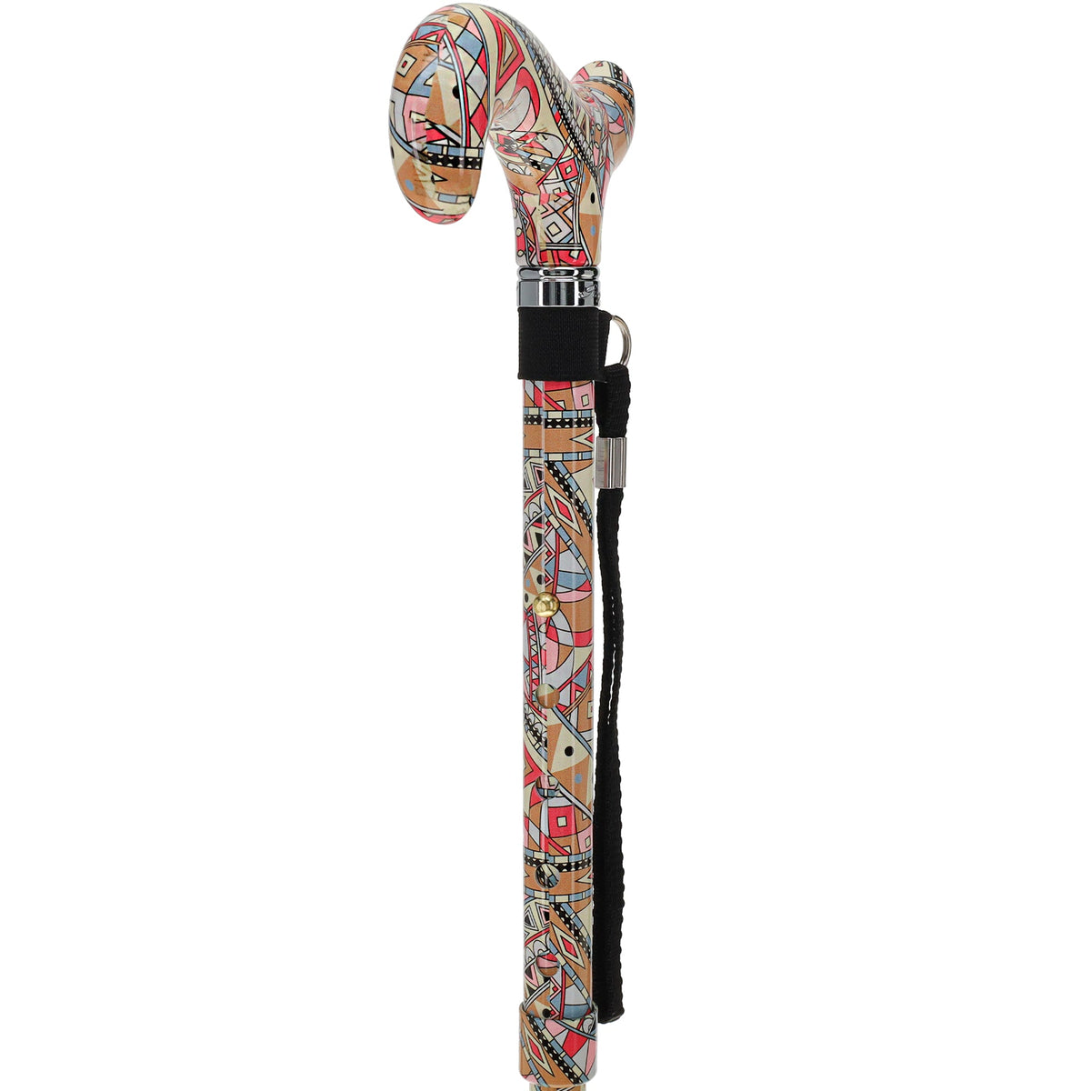 Designer Style FashionStix Majestic Style - Patterned Handle Folding Canes - Tophatter Daily Deals