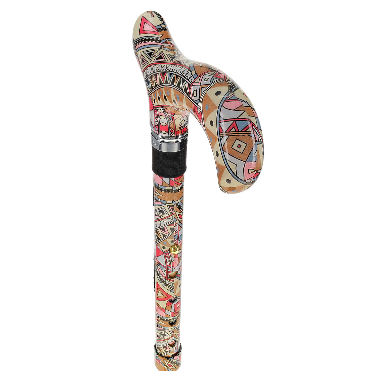 Designer Style FashionStix Majestic Style - Patterned Handle Folding Canes - Tophatter Daily Deals