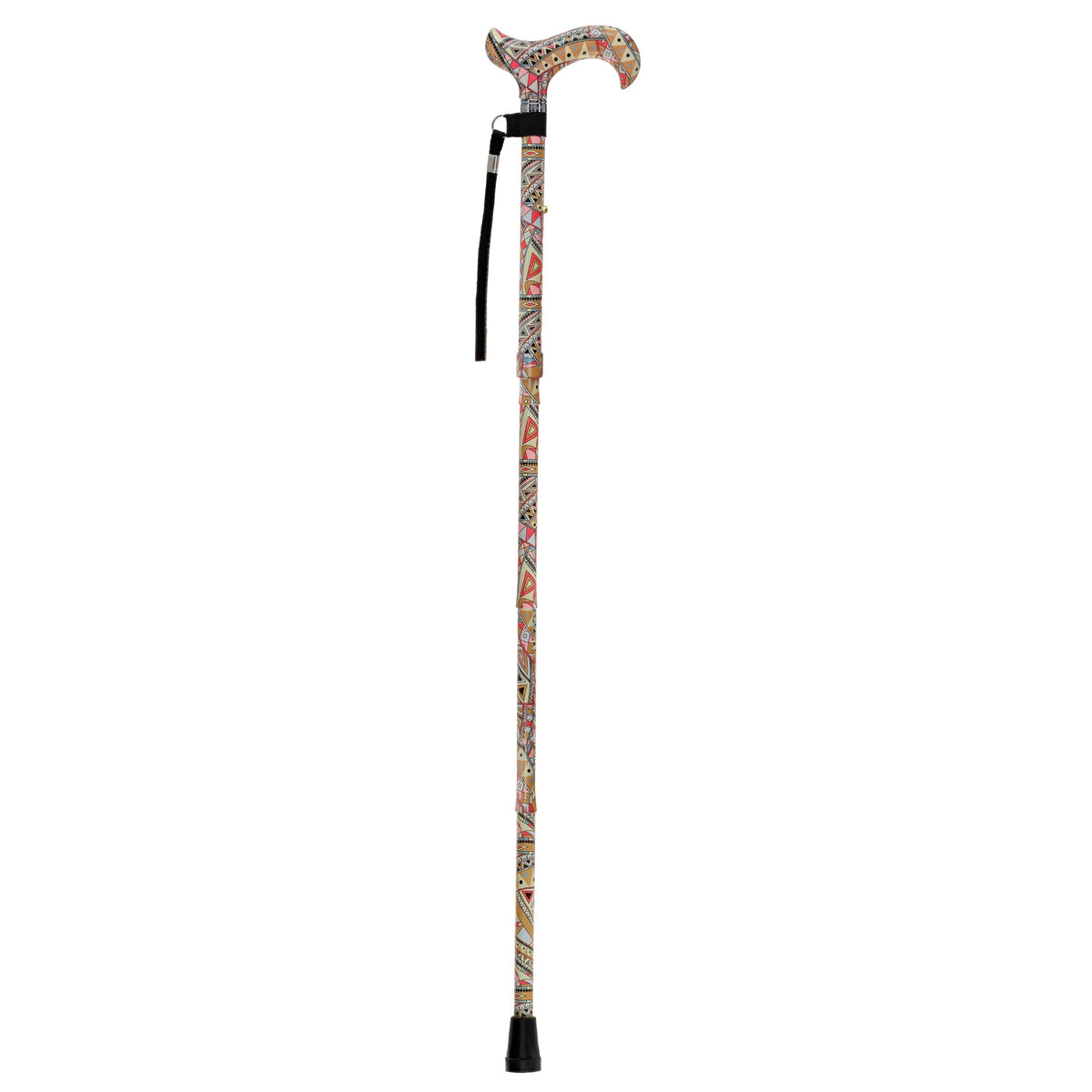 Designer Style FashionStix Majestic Style - Patterned Handle Folding Canes - Tophatter Daily Deals