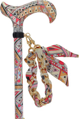 Designer Style FashionStix Majestic Style - Patterned Handle Folding Canes - Tophatter Daily Deals