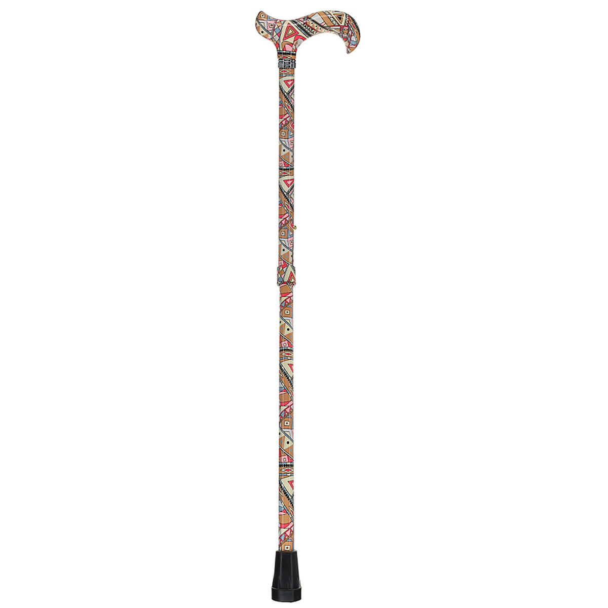 Majestic Style Designer Cane: Luxury Silk Scarf Option Adjustable Walking Canes - Tophatter Daily Deals