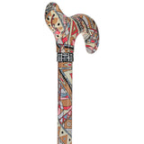Designer Style FashionStix Majestic Style - Patterned Handle Folding Canes - Tophatter Daily Deals