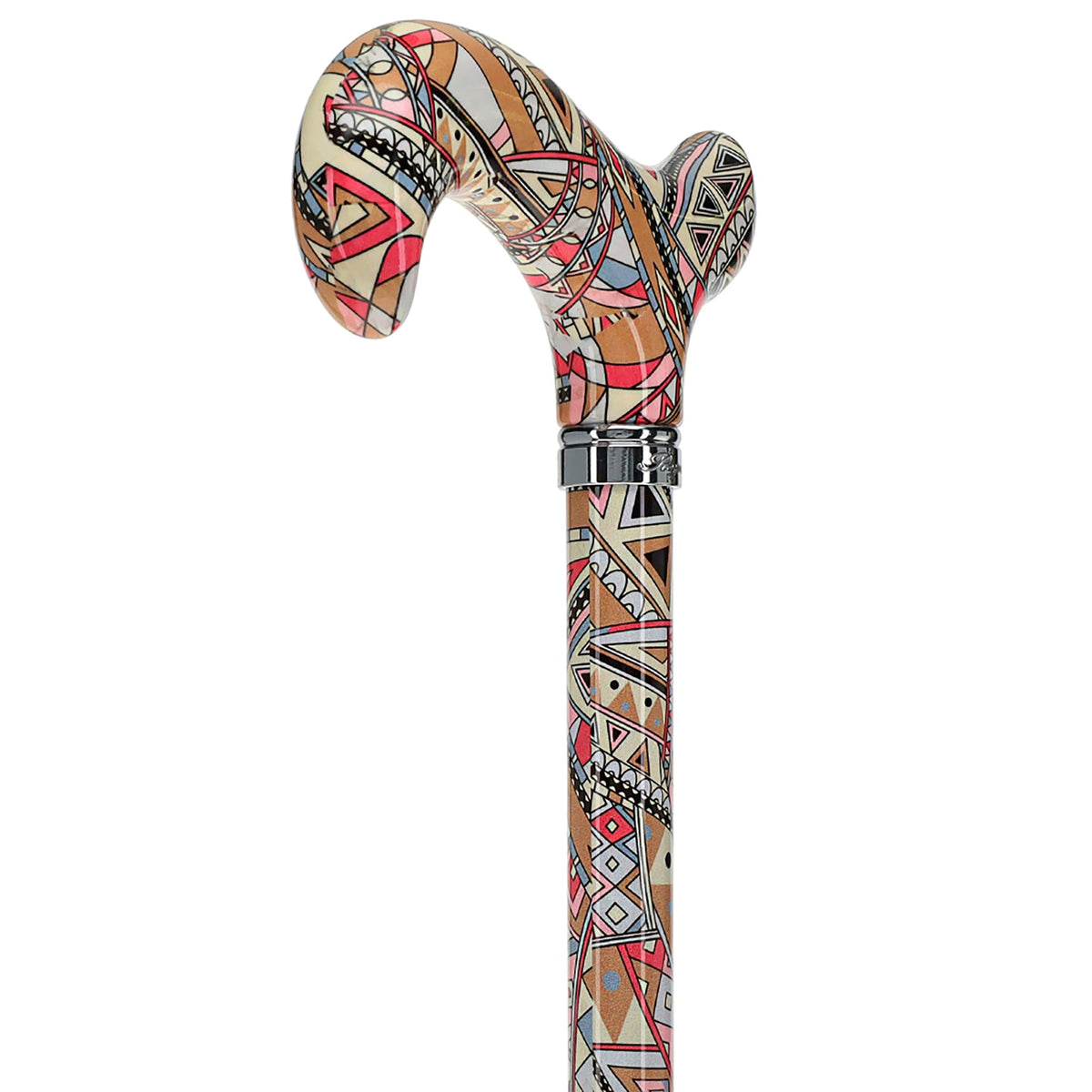 Designer Style FashionStix Majestic Style - Patterned Handle Folding Canes - Tophatter Daily Deals