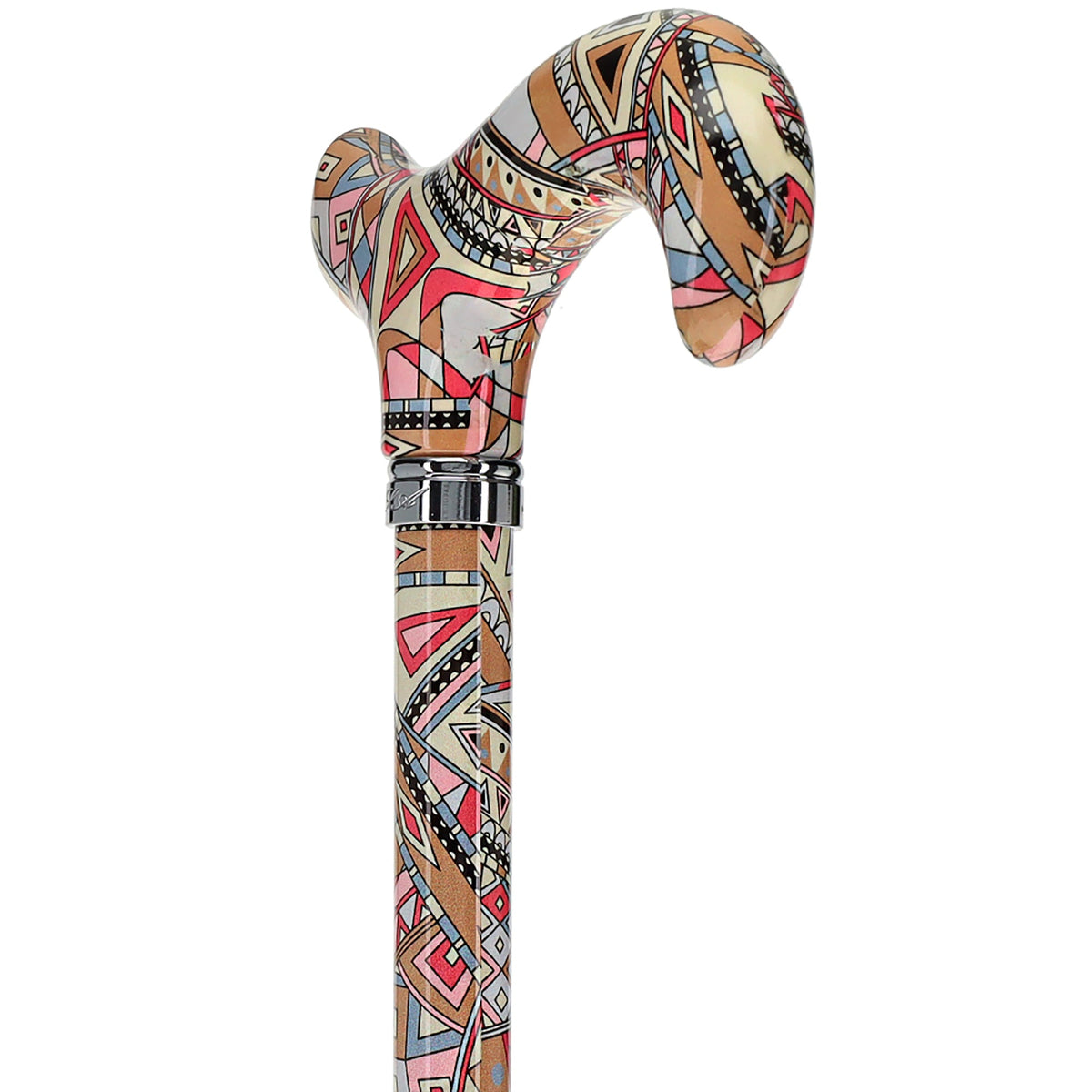 Designer Style FashionStix Majestic Style - Patterned Handle Folding Canes - Tophatter Daily Deals