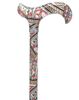 Majestic Style Designer Cane: Luxury Silk Scarf Option Adjustable Walking Canes - Tophatter Daily Deals