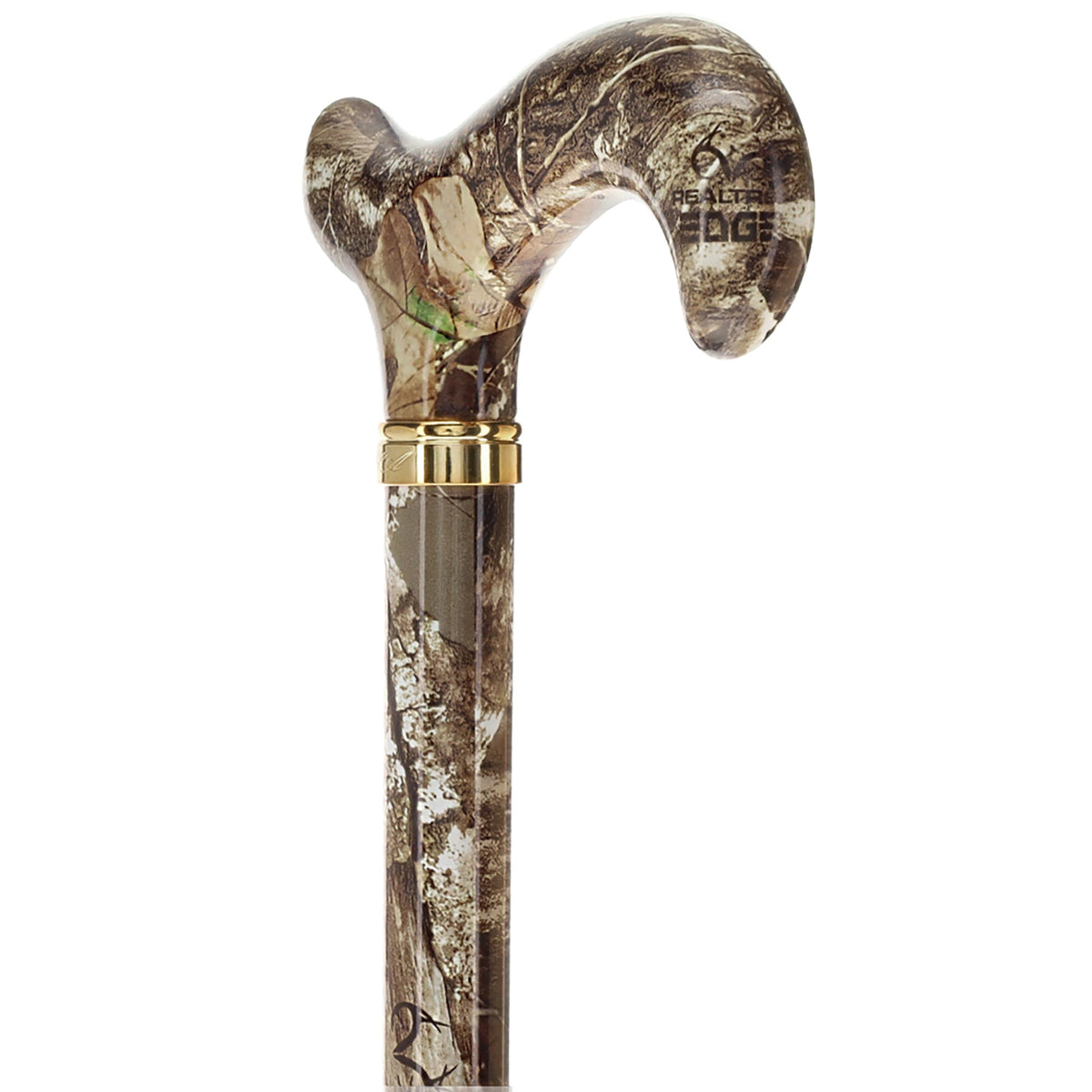 Licensed Realtree Camo Cane: Designer Patterned Handle Adjustable Walking Canes - Tophatter Daily Deals