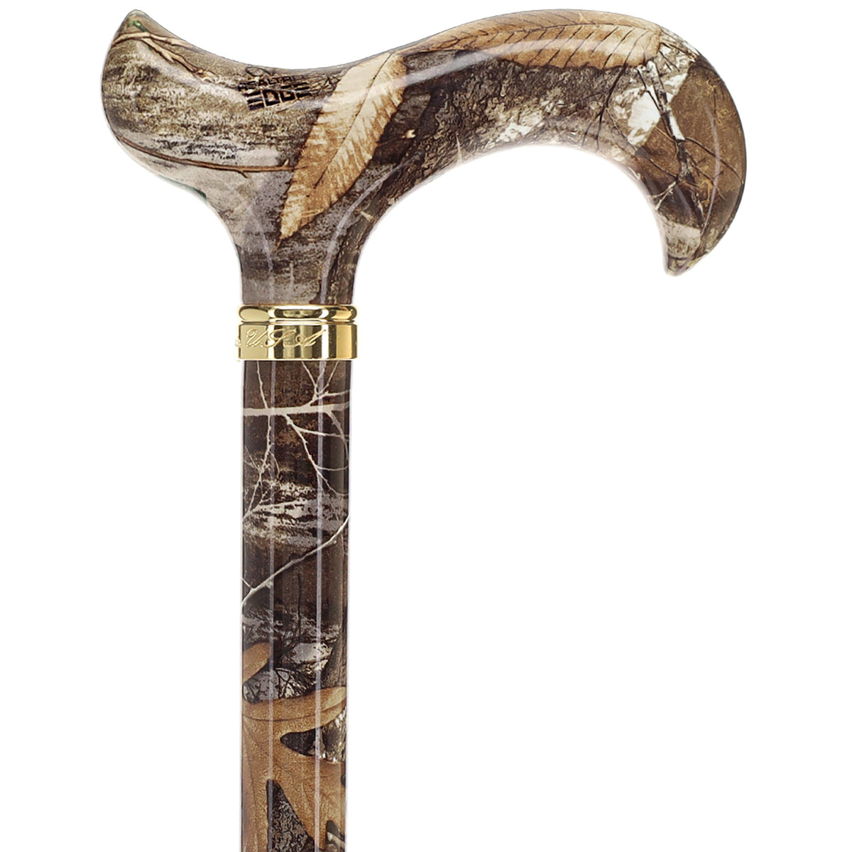 Licensed Realtree Camo Cane: Designer Patterned Handle Adjustable Walking Canes - Tophatter Daily Deals