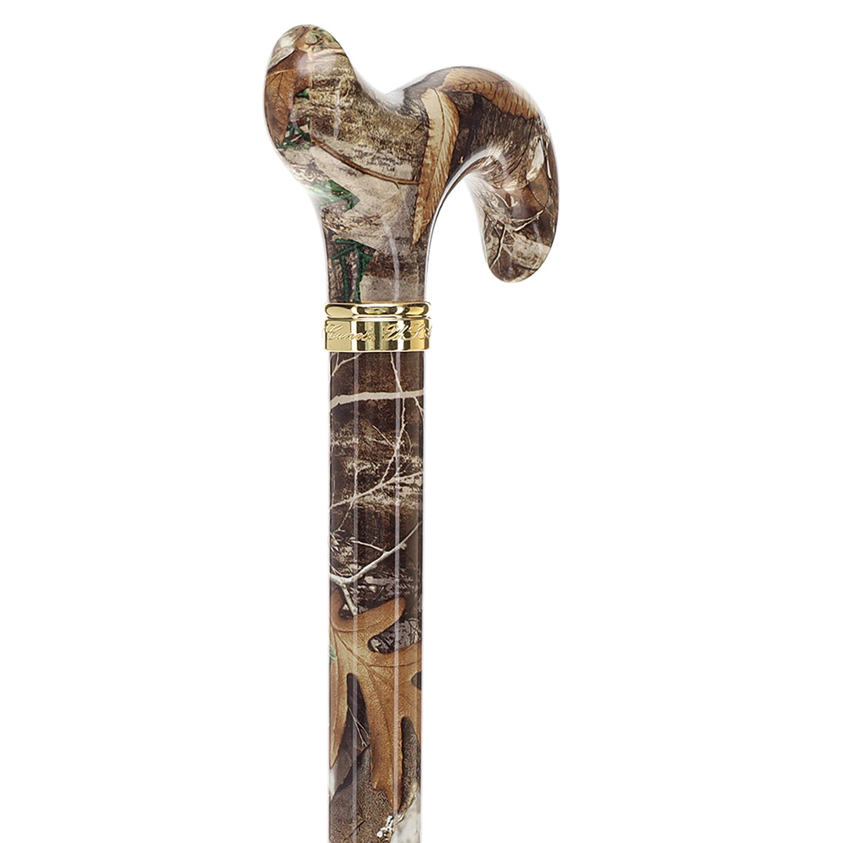 Licensed Realtree Camo Cane: Designer Patterned Handle Adjustable Walking Canes - Tophatter Daily Deals