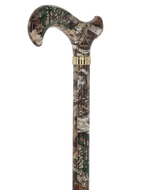 Licensed Realtree Camo Cane Pattern Folding Adjustable Cane Folding Canes - Tophatter Daily Deals