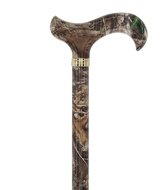 Licensed Realtree Camo Cane: Designer Patterned Handle Adjustable Walking Canes - Tophatter Daily Deals