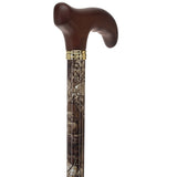 Realtree Camo Adjustable Walking Cane: Wood Handle, Licensed Adjustable Walking Canes - Tophatter Daily Deals