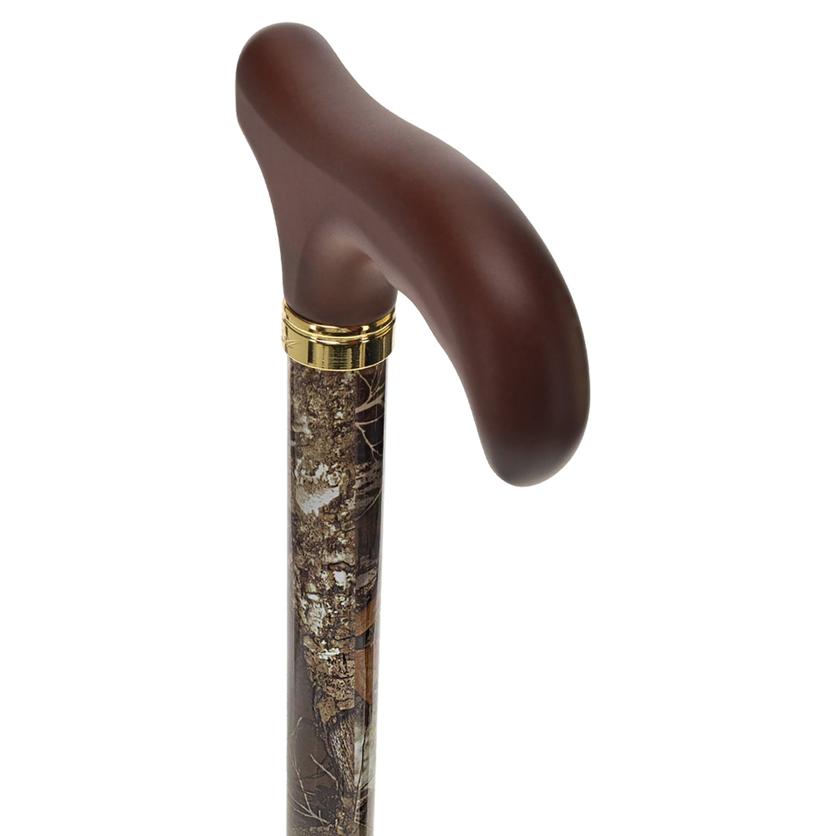Realtree Camo Adjustable Walking Cane: Wood Handle, Licensed Adjustable Walking Canes - Tophatter Daily Deals