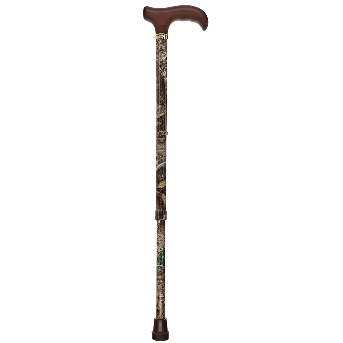 Realtree Camo Adjustable Walking Cane: Wood Handle, Licensed Adjustable Walking Canes - Tophatter Daily Deals
