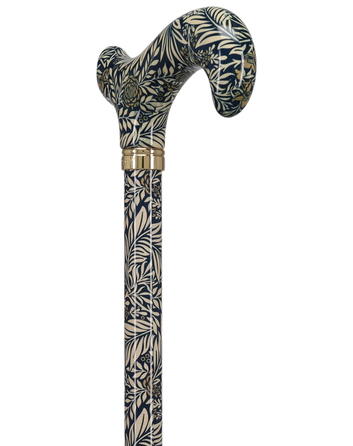 Golden Petals FashionStix: Designer Derby Cane, Adjustable Adjustable Walking Canes - Tophatter Daily Deals