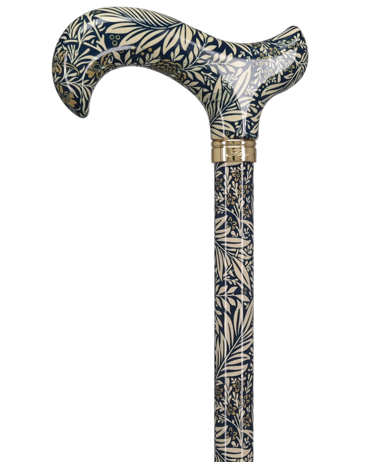 Golden Petals FashionStix: Designer Derby Cane, Adjustable Adjustable Walking Canes - Tophatter Daily Deals