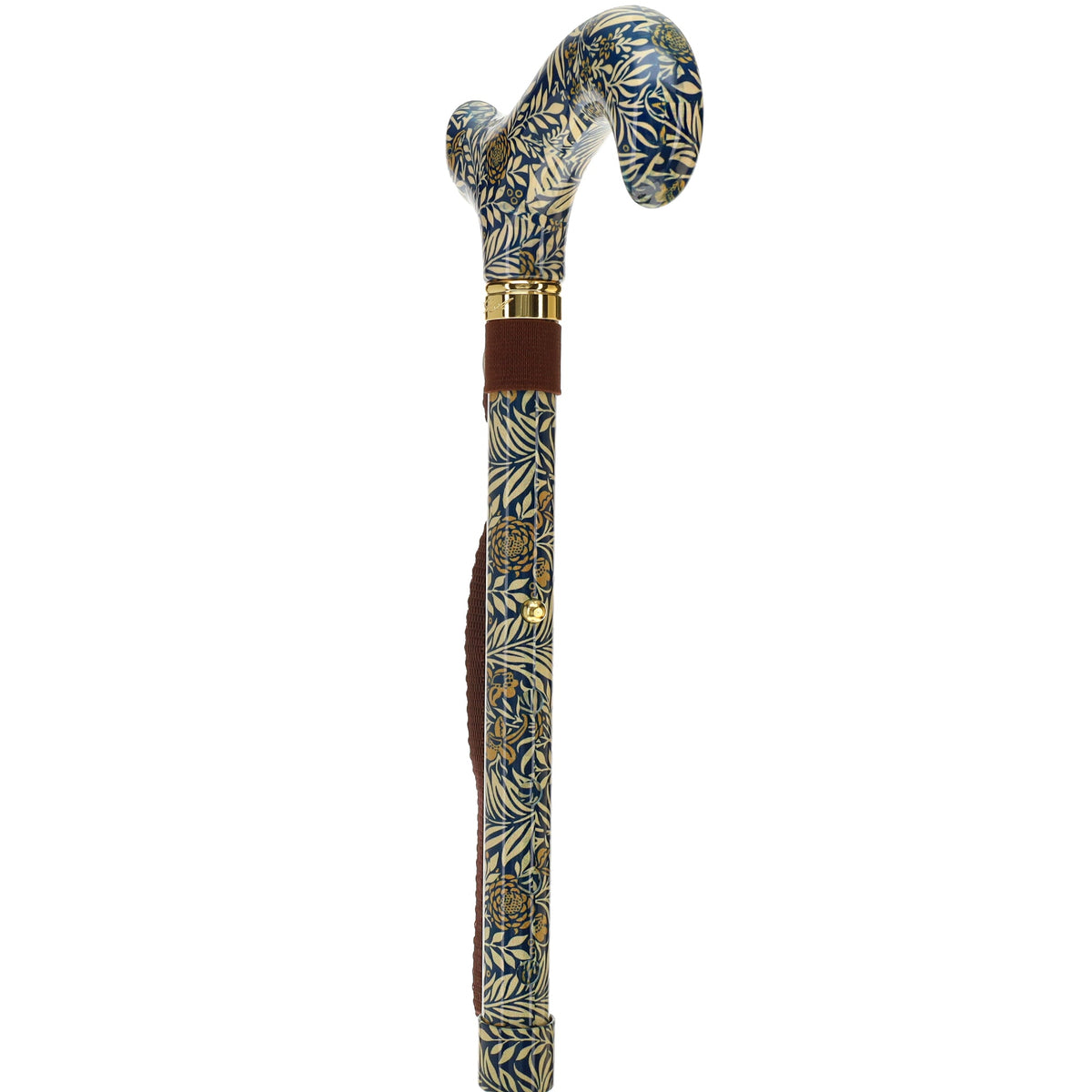 Golden Petals Folding FashionStix: Designer Foldable Derby Cane Folding Canes - Tophatter Daily Deals