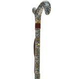 Golden Petals Folding FashionStix: Designer Foldable Derby Cane Folding Canes - Tophatter Daily Deals