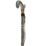 Golden Petals Folding FashionStix: Designer Foldable Derby Cane Folding Canes - Tophatter Daily Deals