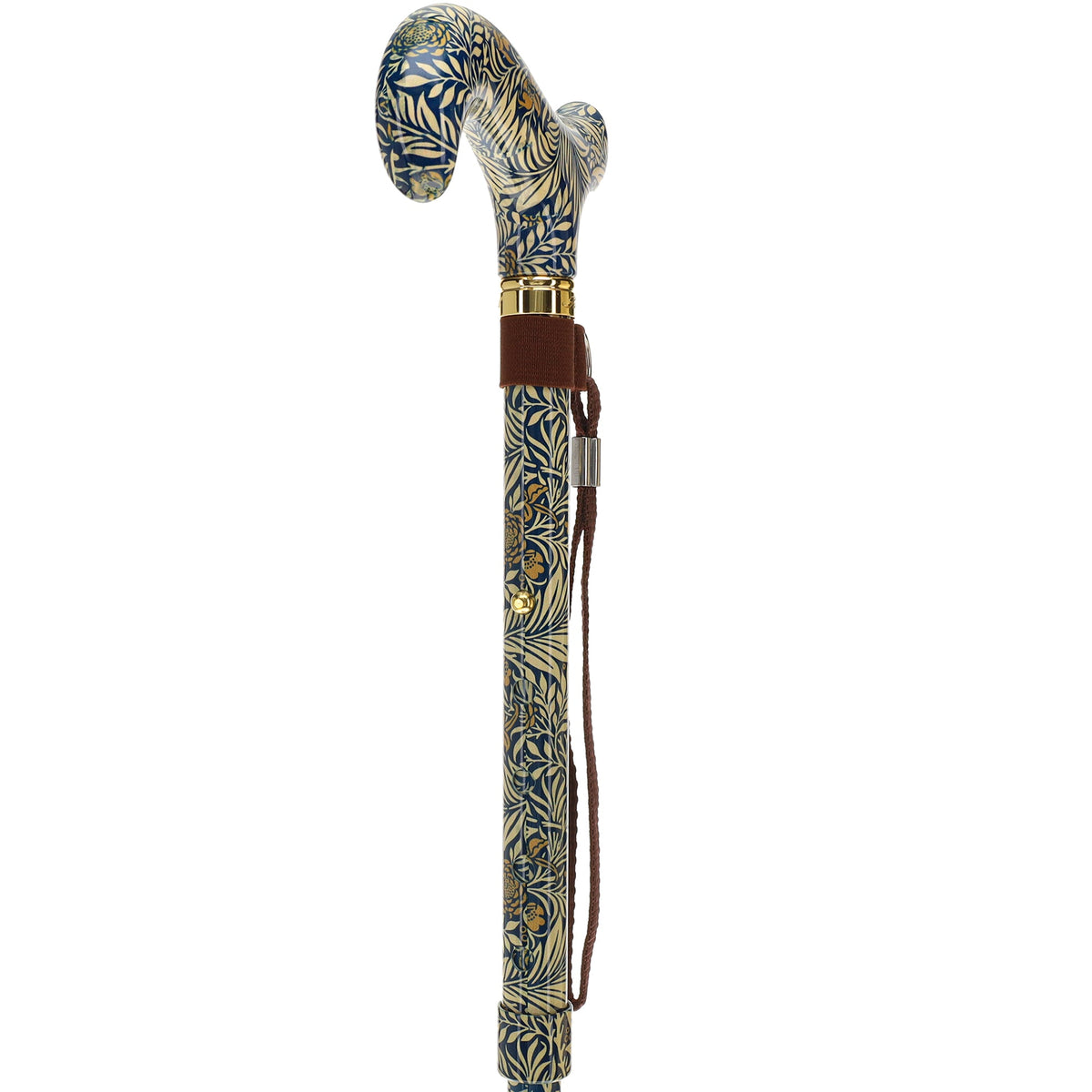 Golden Petals Folding FashionStix: Designer Foldable Derby Cane Folding Canes - Tophatter Daily Deals
