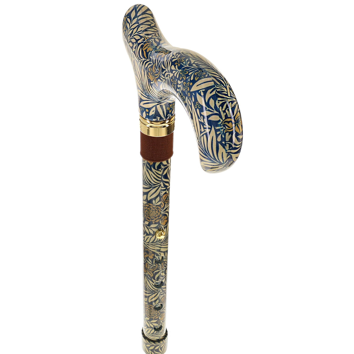Golden Petals Folding FashionStix: Designer Foldable Derby Cane Folding Canes - Tophatter Daily Deals