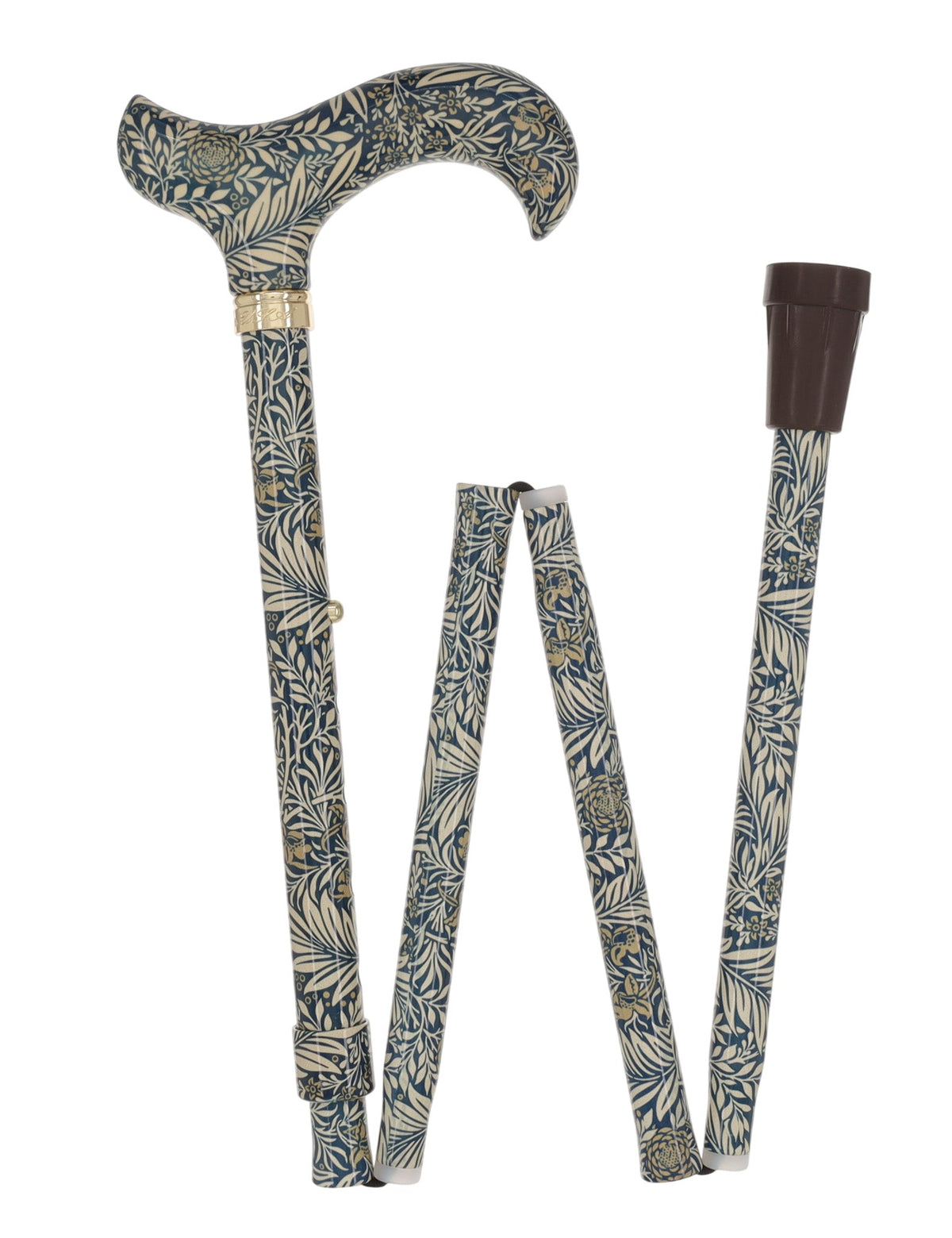 Golden Petals FashionStix: Designer Derby Cane, Adjustable Folding No Adjustable Walking Canes - Tophatter Daily Deals